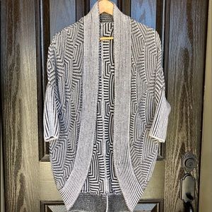 Oversized Short Sleeve Cardigan
